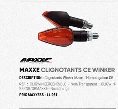 maxxe clignotants ce winker