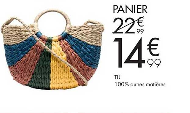 panier tu 100% autres matières