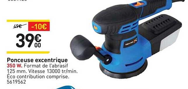 ponceuse excentrique