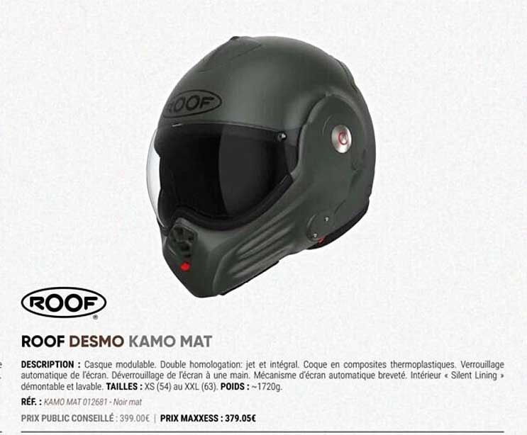 Roof Desmo Kamo Mat