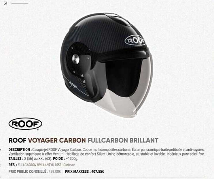 roof voyager carbon fullcarbon brillant