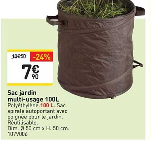 Sac Jardin Multi-usage 100l