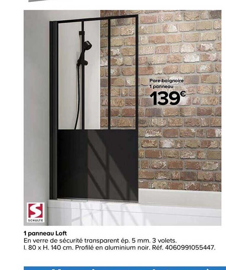 schulte 1 panneau loft