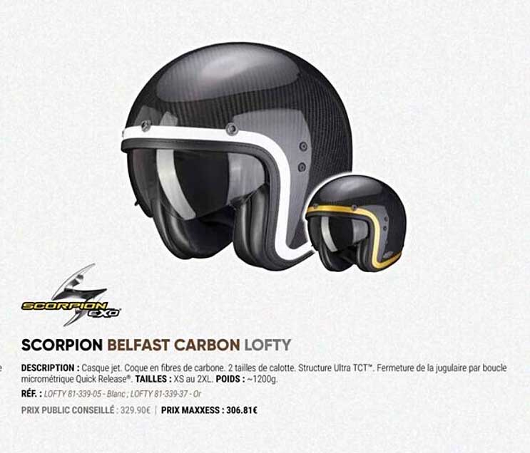 scorpion belfast carbon lofty