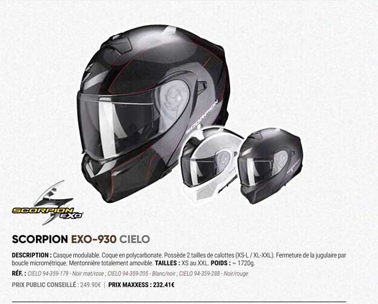 scorpion exo-930 cielo