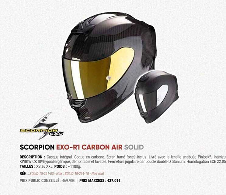 scorpion exo-r1 carbon air solid
