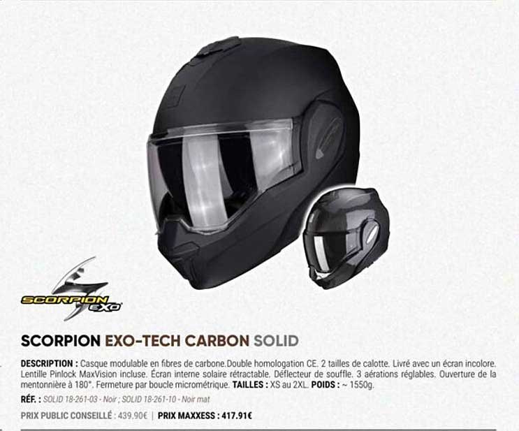 scorpion exo-tech carbon solid