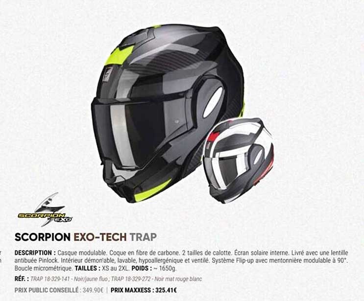 scorpion exo-tech trap