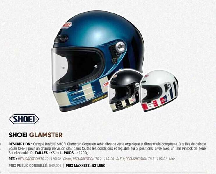 shoei glamster