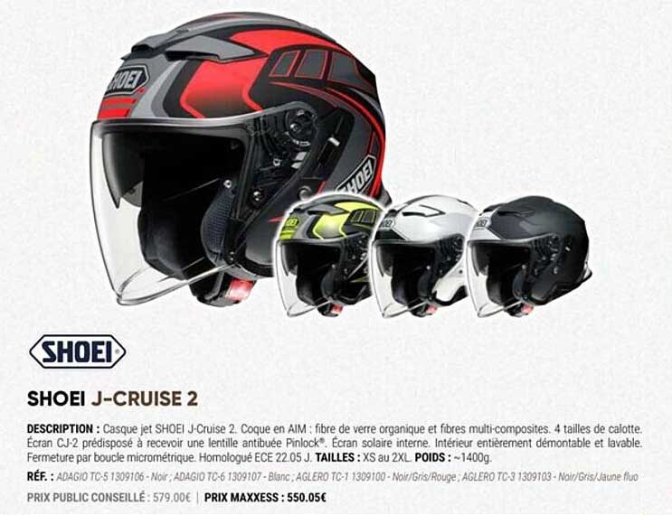 shoei j-cruise 2