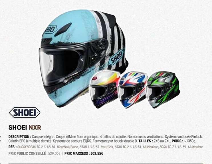 shoei nxr
