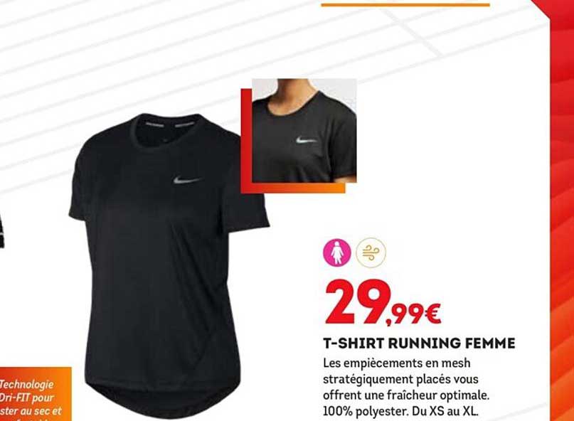 t-shirt running femme