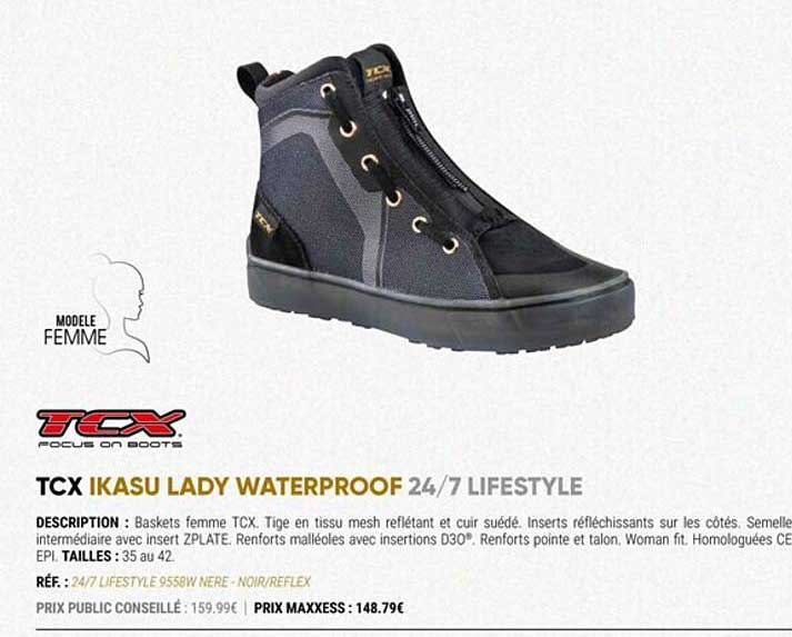tcx ikasu lady waterproof 24-7 lifestyle