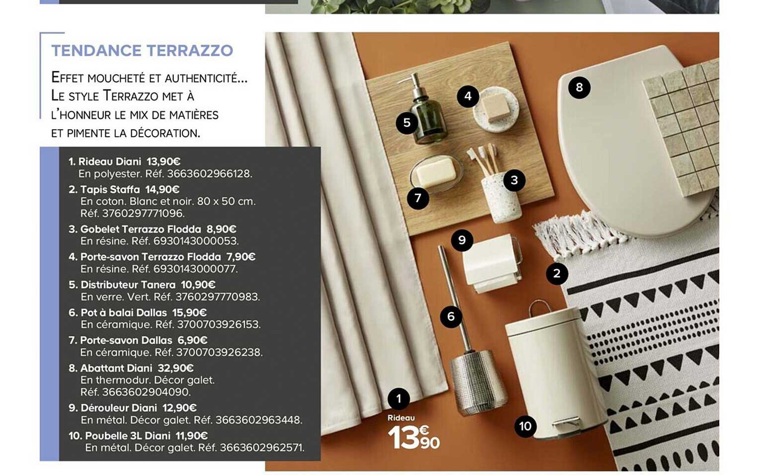 tendance terrazzo