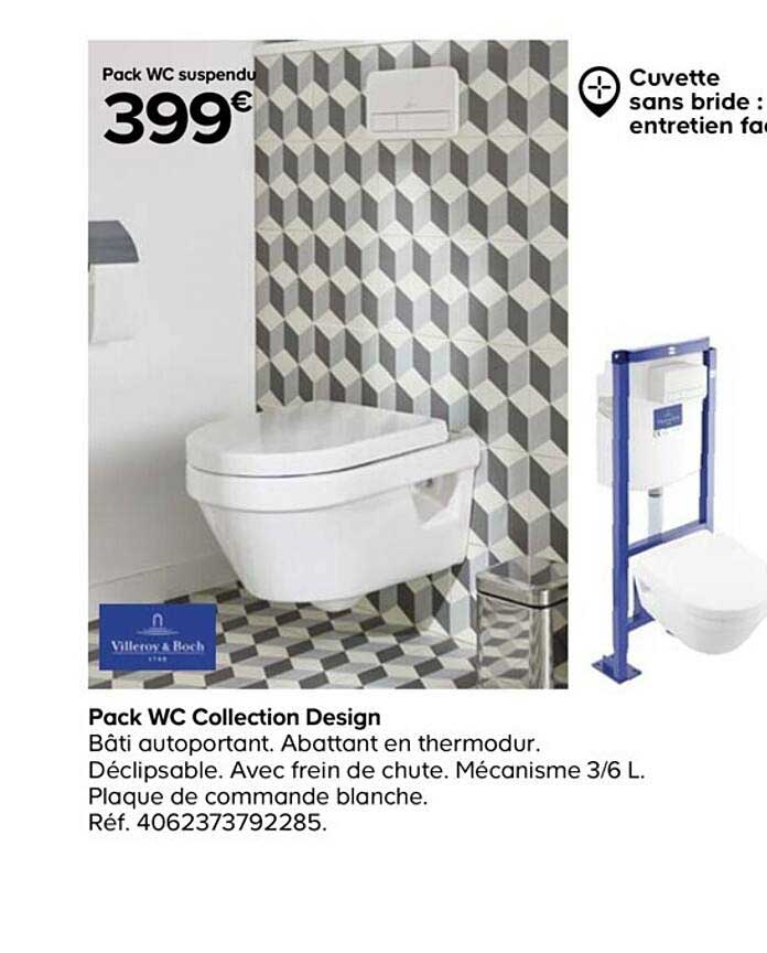 Villeroy&boch Pack Wc Collection Design