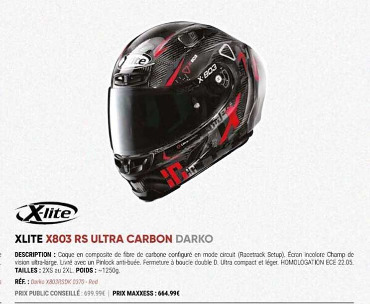 xlite x803 rs ultra carbon darko