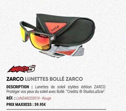 zarco lunettes bollé zarco