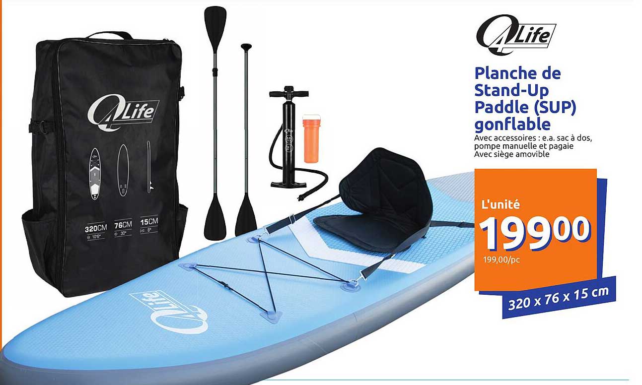 alife planche de stand-up paddle sup gonflable