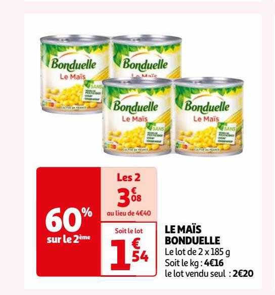 Le Maïs Bonduelle