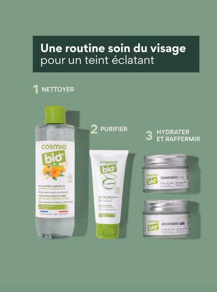 une routine soin du visage