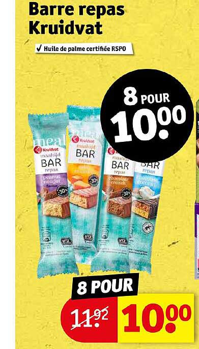 Barre Repas Kruidvat