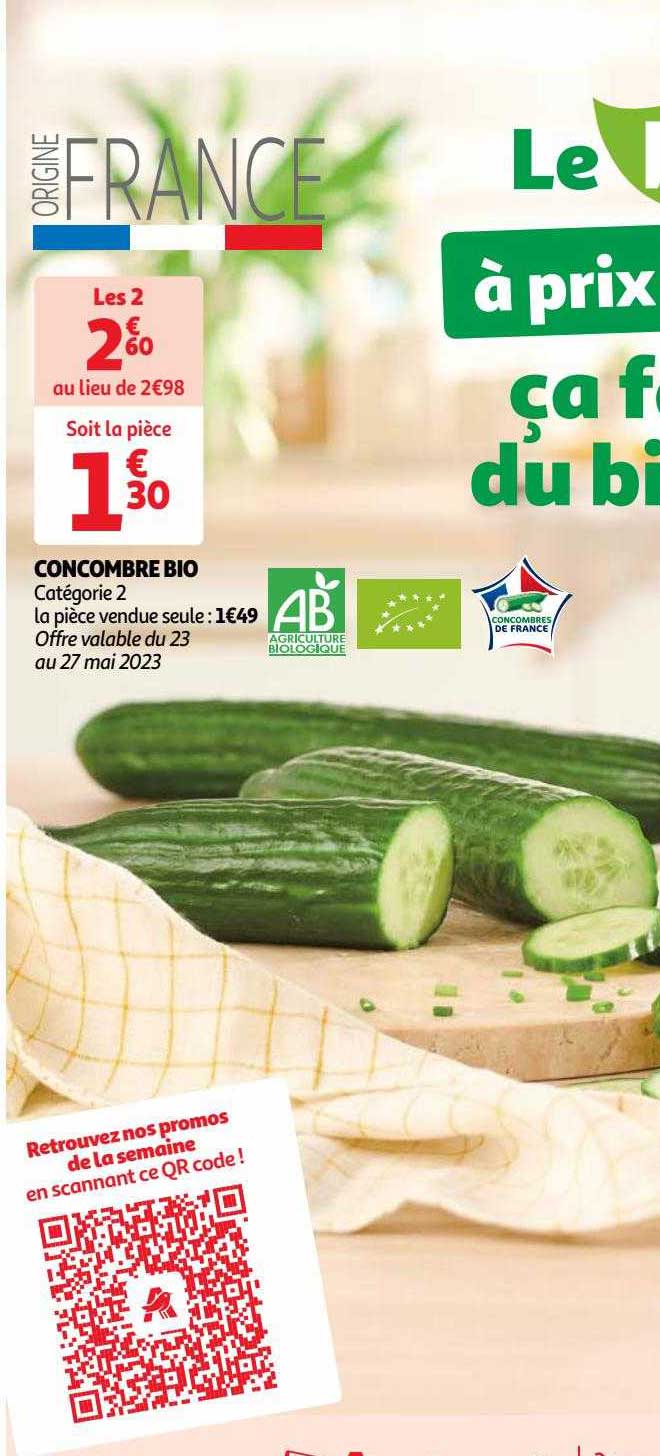 Concombre Bio