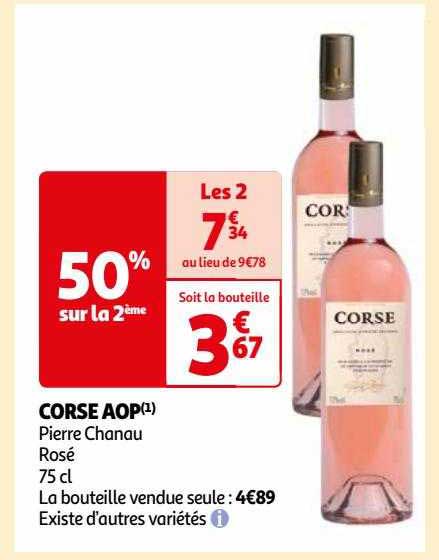 corse aop pierre chanau rosé