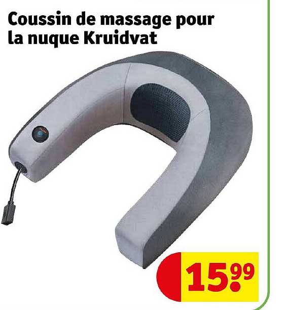 coussin de massage pour la nuque kruidvat