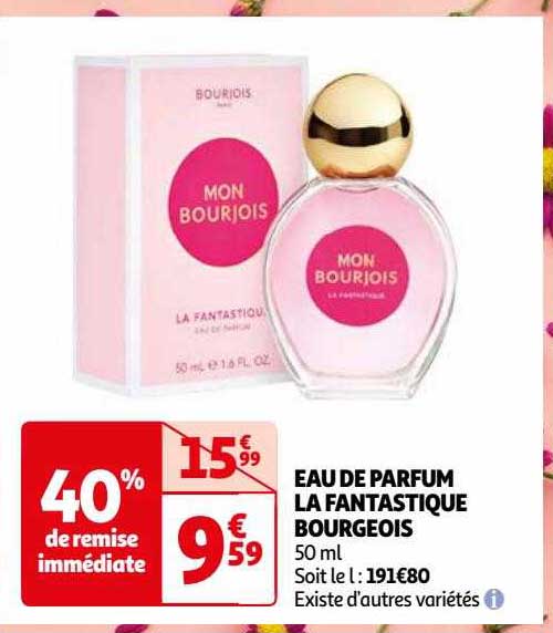 eau de parfum la fantastique bourgeois