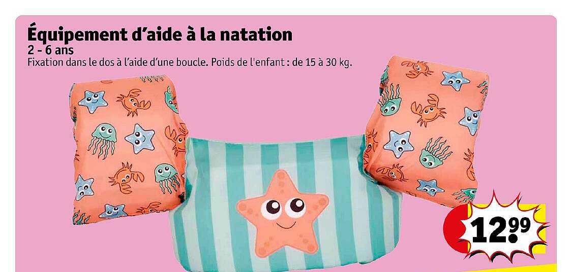 équipement d'aide à la natation