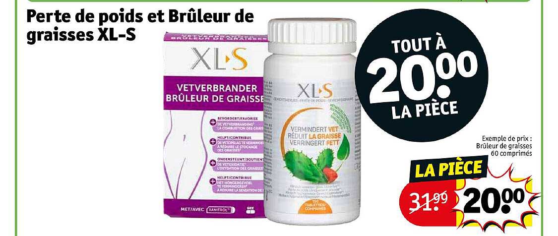 perte de poids et brûleur de graisses xl-s