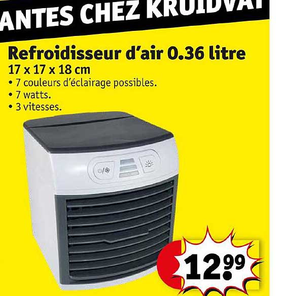 refroidisseur d'air 0.36 litre