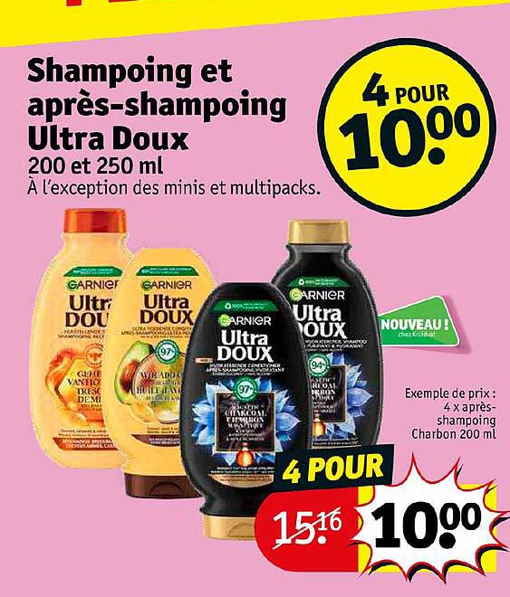Shampoing Et Après-shampoing Ultra Doux