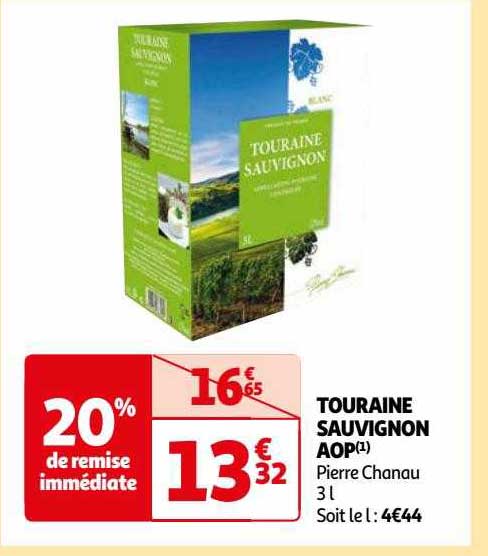 touraine sauvignon aop pierre chanau