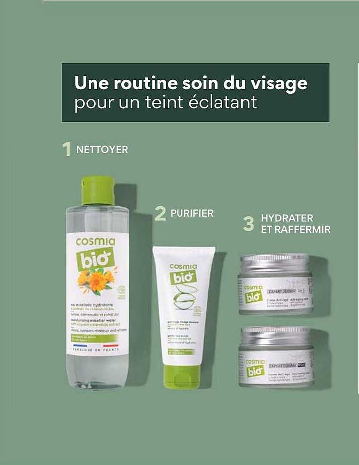 une routine soin du visage
