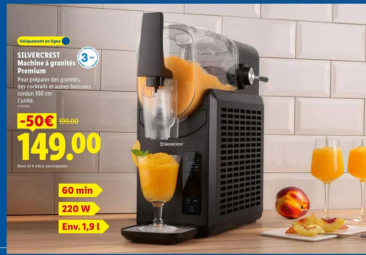 Machine Glaons Silvercrest Lidl