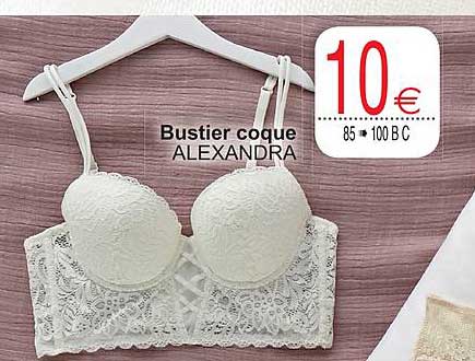 bustier coque alexandra