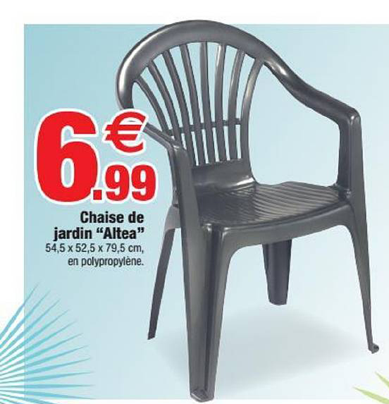 Chaise De Jardin Altea
