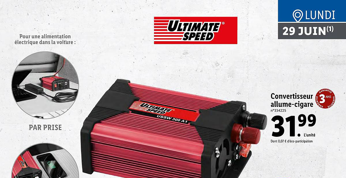 convertisseur allume cigare