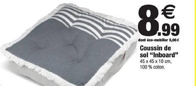 coussin de sol inboard