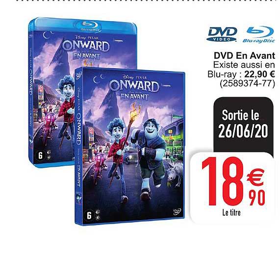 dvd en avant