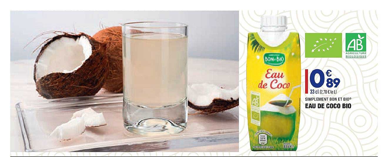 Eau De Coco Bio