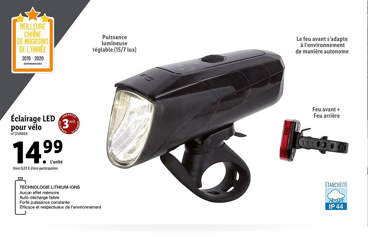 éclairage Led Pour Vélo