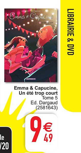 emma & capucine un été trop court tome 5
