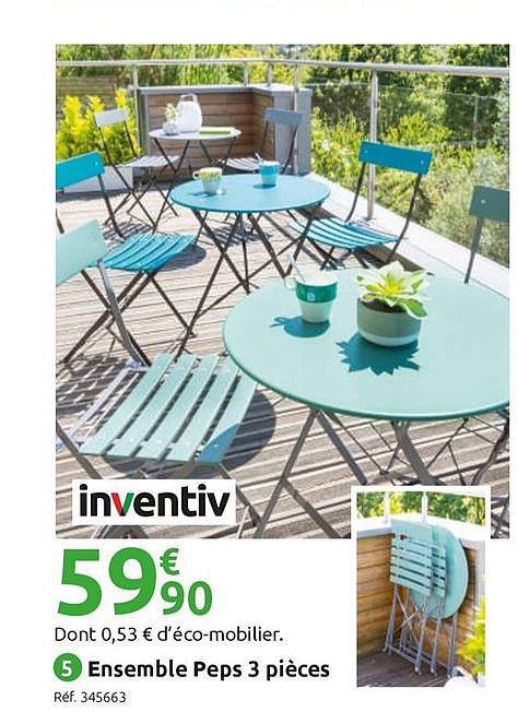 ensemble peps 3 pièces