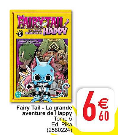 fairy tail la grande aventure de happy tome 5