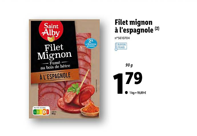 filet mignon à l'espagnole