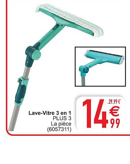 lave vitre 3 en 1