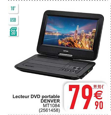 lecteur dvd portable denver