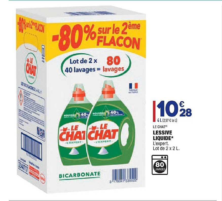 Lessive Liquide Le Chat